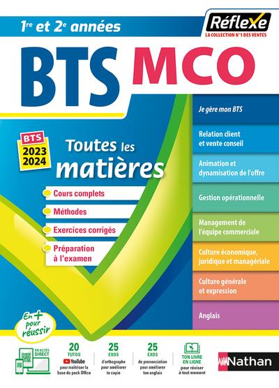 BTS MCO MANAGEMENT COMMERCIAL OPERATIONNEL - BTS MCO 1 ET 2 (TOUTES LES MATIERES - REFLEXE N  7)