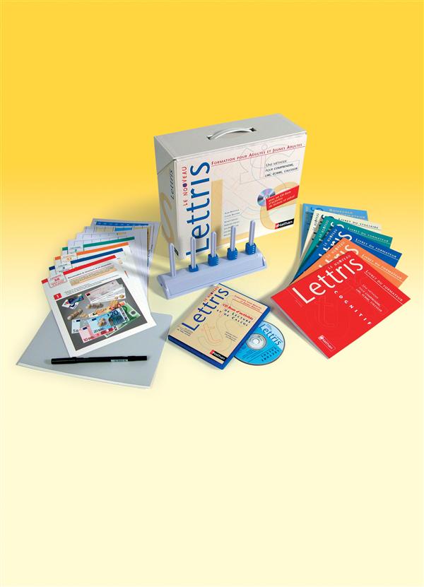 LE NOUVEAU LETTRIS - COFFRET COMPLET LE NOUVEAU LETTRIS COFFRET PEDAGOGIQUE
