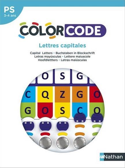 COLORCODE-LETTRES CAPITALES