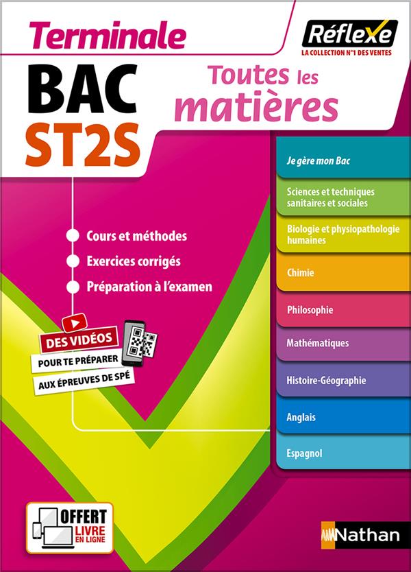TOUTES LES MATIERES BAC ST2S TERMINALE - REFLEXE - N 27