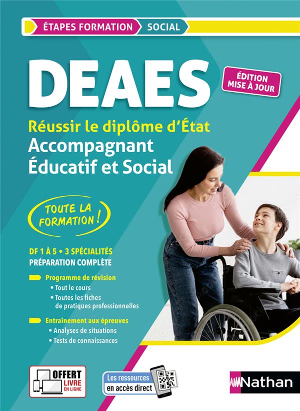 DEAES - REUSSIR LE DIPLOME ACCOMPAGNANT EDUCATIF ET SOCIAL (ETAPES FORMATION) 2023