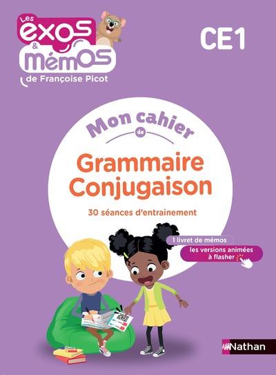 EXOS ET MEMOS - CE1 - MON CAHIER DE GRAMMAIRE-CONJUGAISON