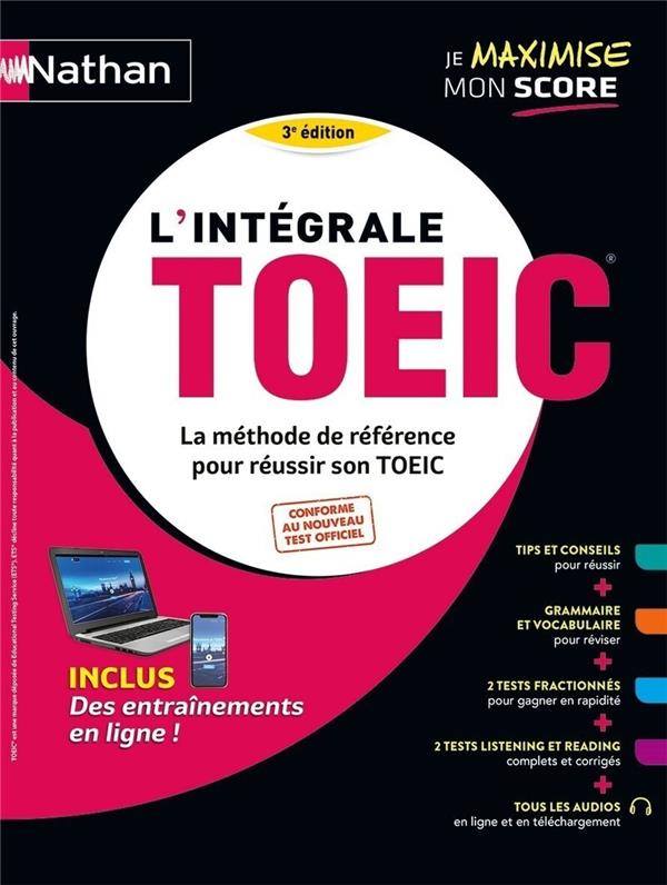 L'INTEGRALE TOEIC - 3E EDITION - 2023