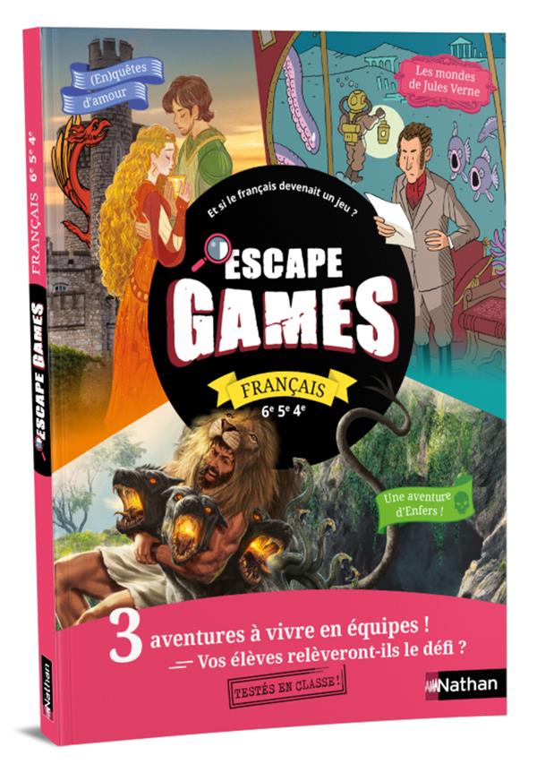 ESCAPE GAME - FRANCAIS 6E - 2023