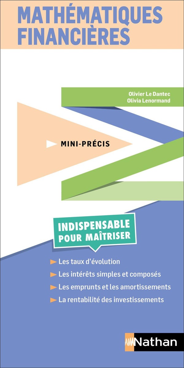 MATHEMATIQUES FINANCIERES - MINI-PRECIS