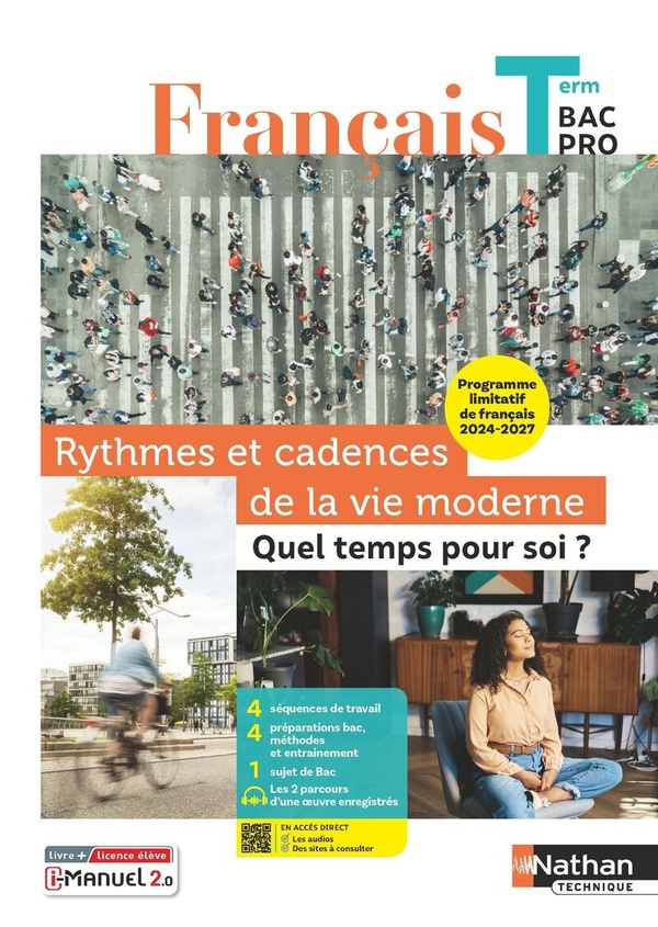 RYTHMES ET CADENCES DE LA VIE MODERNE : QUEL TEMPS POUR SOI ? THEME LIMITATIF - FRANCAIS TERMINALE B