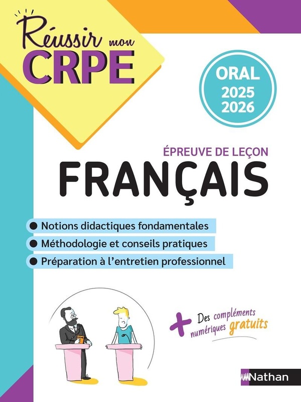 REUSSIR MON CRPE EPREUVE ORALE ADMISSION FRANCAIS 2025