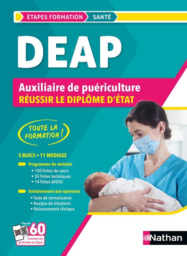 DEAP - REUSSIR LE DIPLOME D'ETAT AUXILIAIRE DE PUERICULTURE