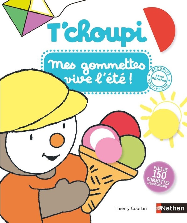 T'CHOUPI MES GOMMETTES VIVE L'ETE !