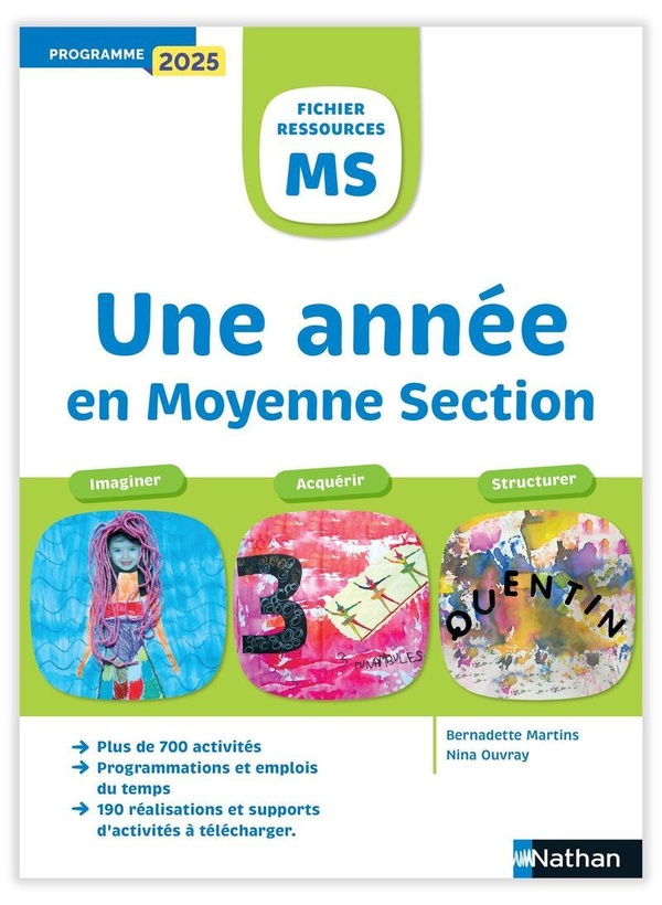 FICHIER RESSOURCES - UNE ANNEE EN MOYENNE SECTION