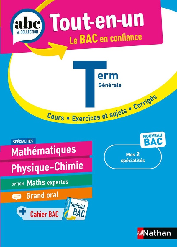 TOUT-EN-UN - MATHEMATIQUES / PHYSIQUE-CHIMIE TERM
