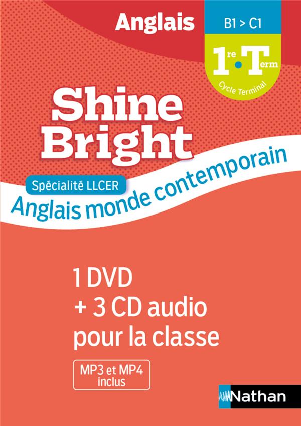 SHINE BRIGHT LLCE - ANGLAIS MONDE CONTEMPORAIN - COFFRET CD+DVD - 2021
