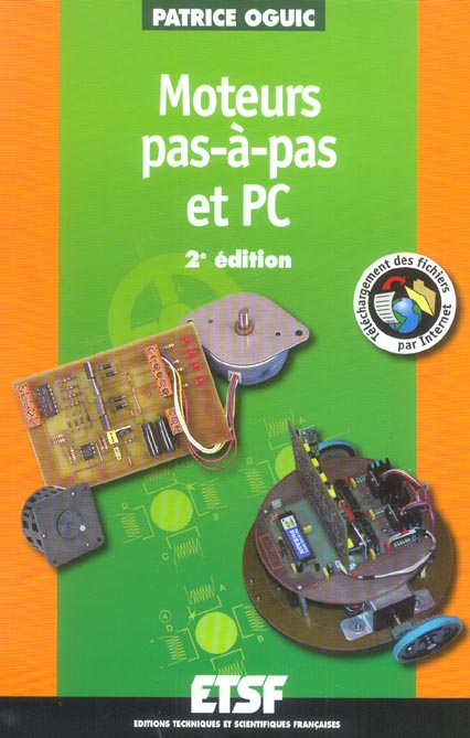 MOTEURS PAS-A-PAS ET PC - 2E ED. - LIVRE+COMPLEMENTS EN LIGNE