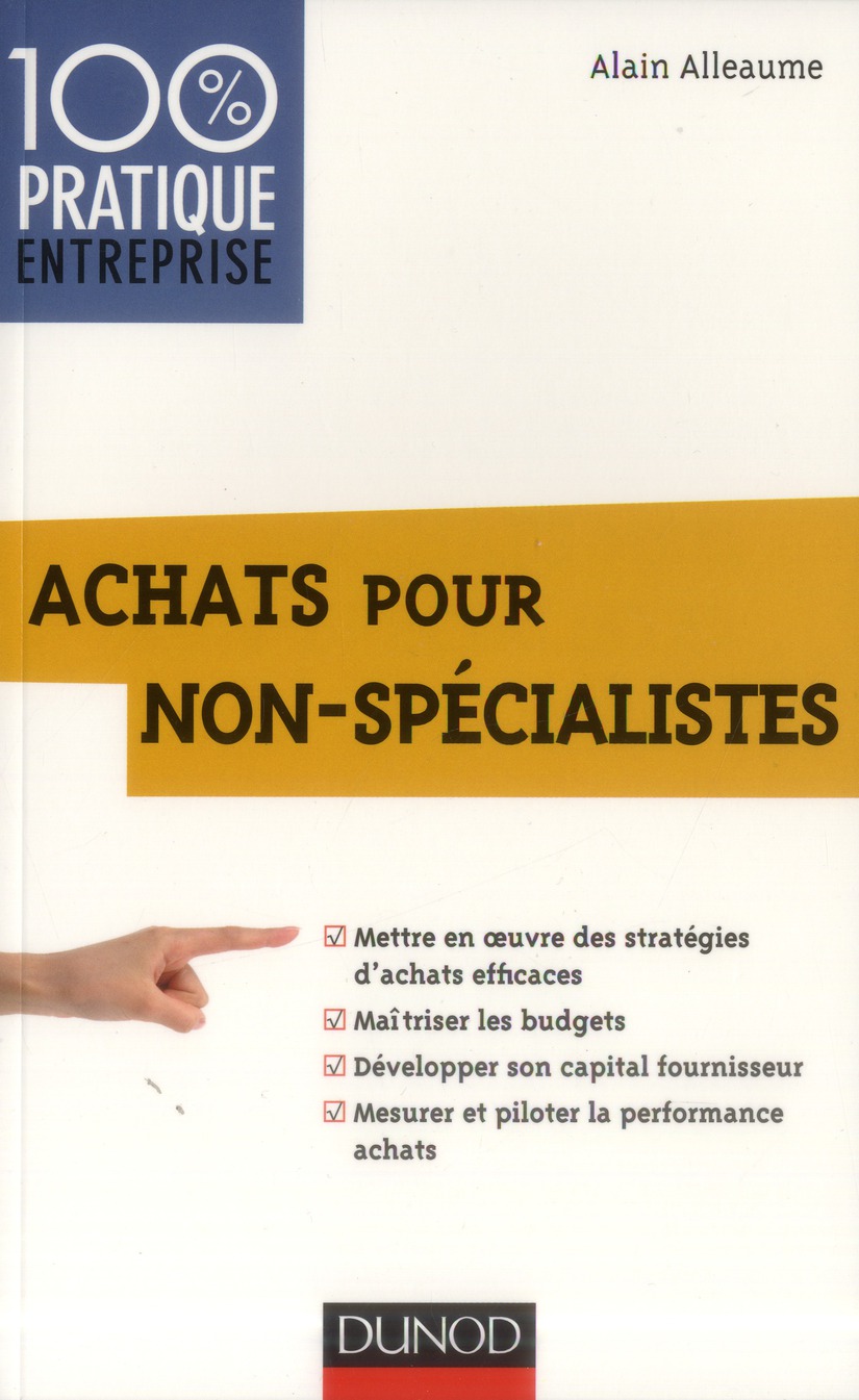 ACHATS POUR NON-SPECIALISTES - PRIX CDAF - 2013
