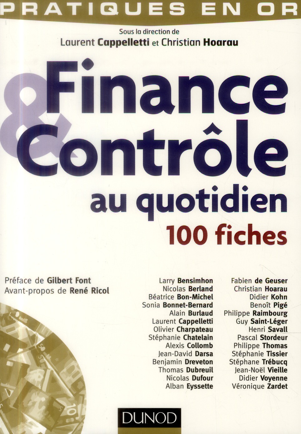 FINANCE ET CONTROLE AU QUOTIDIEN - 100 FICHES