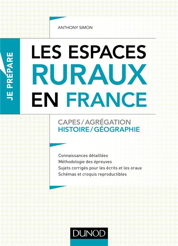 LES ESPACES RURAUX EN FRANCE - CAPES ET AGREGATION - HISTOIRE-GEOGRAPHIE