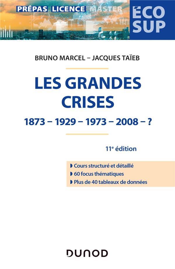 LES GRANDES CRISES - 11E ED. - 1873-1929-1973-2008- ?