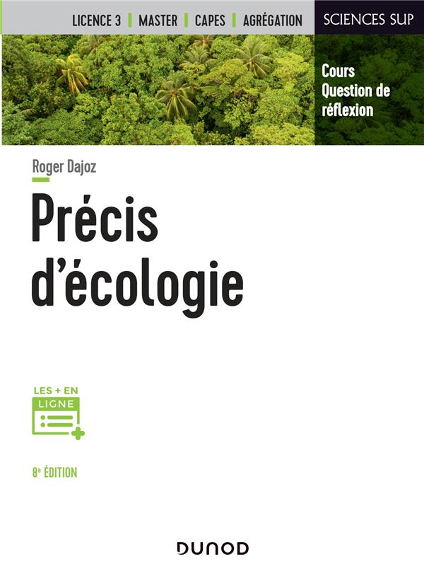 PRECIS D'ECOLOGIE - 8E ED.