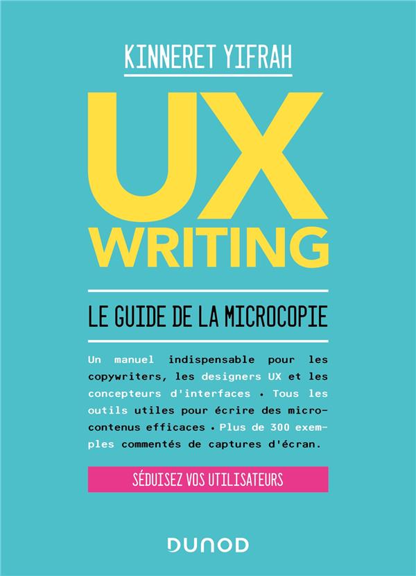 UX WRITING - LE GUIDE DE LA MICROCOPIE