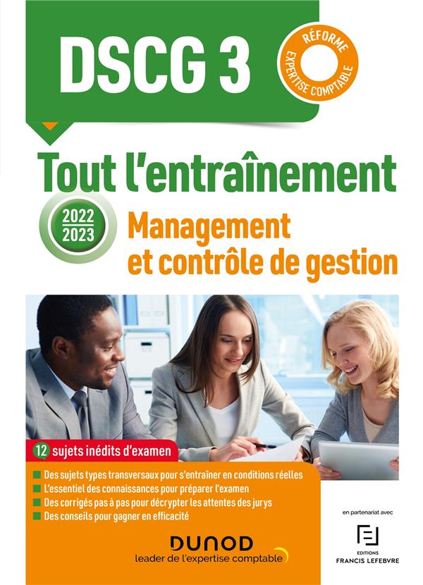 DSCG 3 - MANAGEMENT ET CONTROLE DE GESTION - DSCG 3 - DSCG 3 - MANAGEMENT ET CONTROLE DE GESTION - T