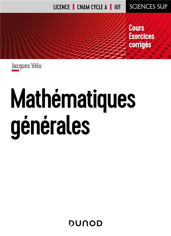MATHEMATIQUES GENERALES