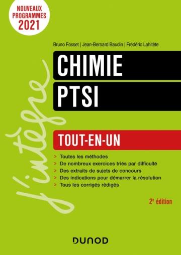 CHIMIE PTSI - TOUT-EN-UN - 2E ED.