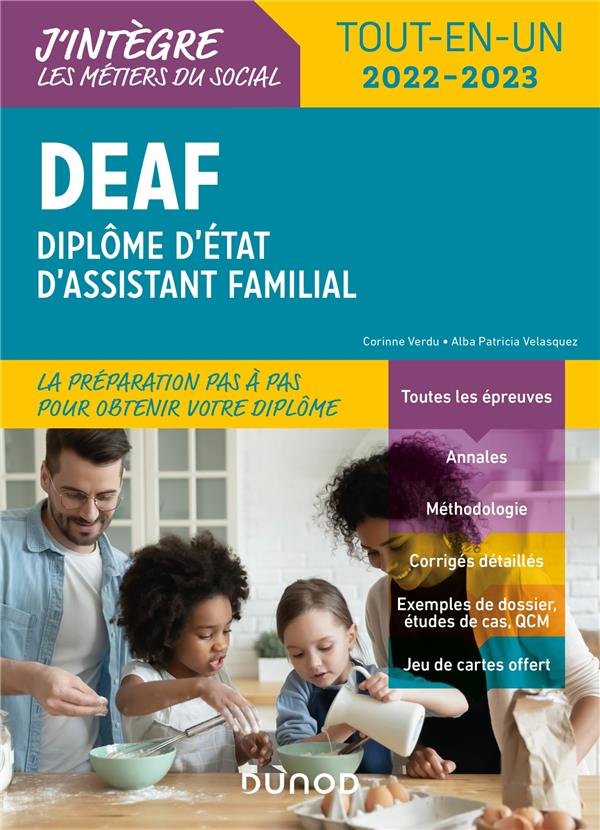 DEAF - TOUT-EN-UN 2022-2023 - DIPLOME D'ETAT D'ASSISTANT FAMILIAL