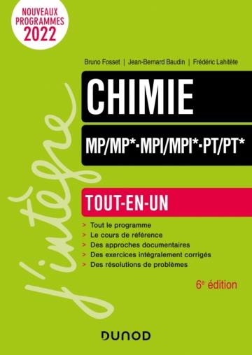 CHIMIE TOUT-EN-UN MP/MP*-PT/PT* - 6E ED.