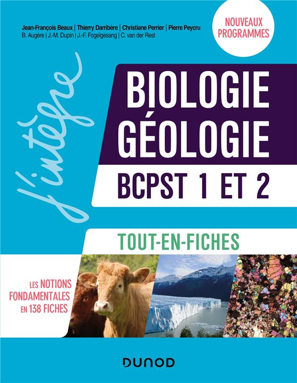 BIOLOGIE ET GEOLOGIE TOUT EN FICHES - BCPST 1 ET 2 - 2E ED.