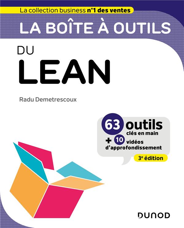 LA BOITE A OUTILS DU LEAN - 3E ED.