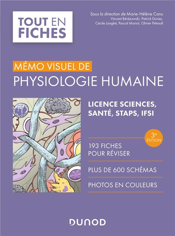 MEMO VISUEL DE PHYSIOLOGIE HUMAINE - 3E ED.