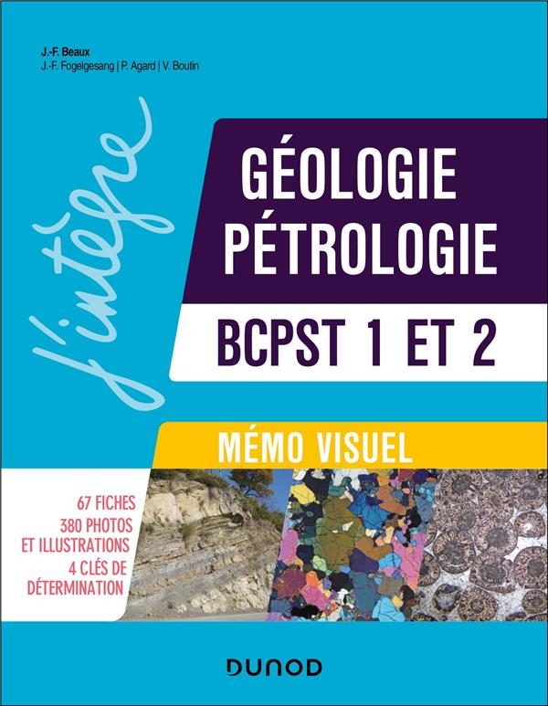 MEMO VISUEL DE GEOLOGIE-PETROLOGIE BCPST 1 ET 2 - 4E ED.