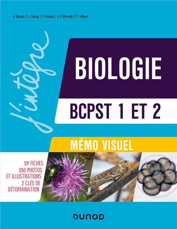 MEMO VISUEL DE BIOLOGIE BCPST 1 ET 2 - 3E ED.