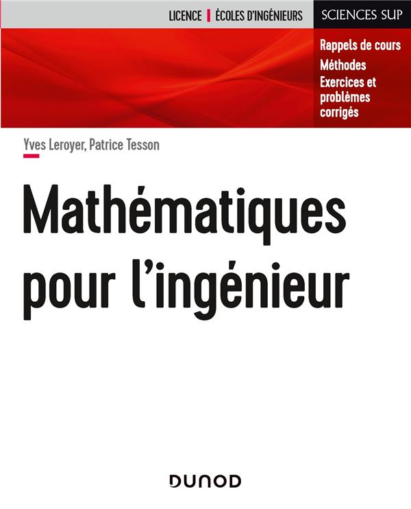 EXERCICES ET PROBLEMES DE MATHEMATIQUES POUR L'INGENIEUR