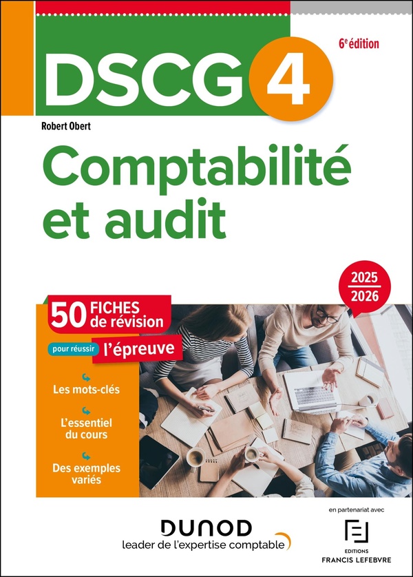 DSCG 4 - COMPTABILITE ET AUDIT - FICHES 2025-2026