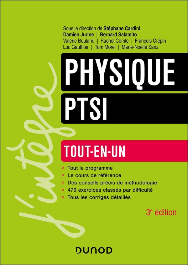 PHYSIQUE TOUT-EN-UN PTSI - 3E ED.