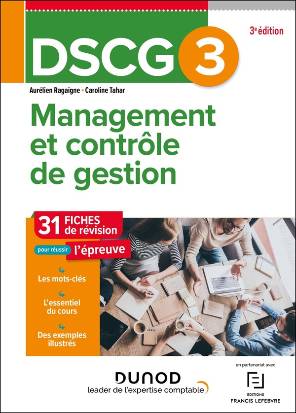 DSCG 3 MANAGEMENT ET CONTROLE DE GESTION - FICHES 2025-2026
