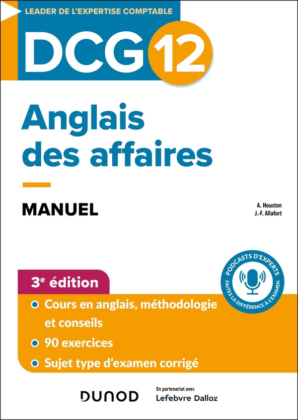 DCG 12 ANGLAIS DES AFFAIRES - MANUEL - 3E ED.