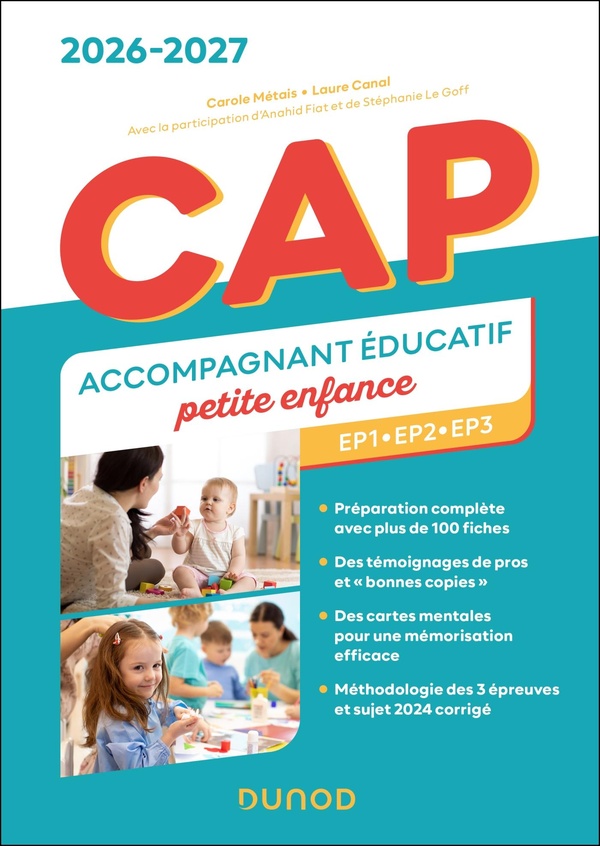 CAP ACCOMPAGNANT EDUCATIF PETITE ENFANCE - EPREUVES PROFESSIONNELLES 2026-2027 - TOUT-EN-UN