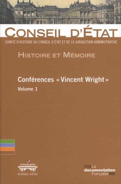 CONFERENCES VINCENT WRIGHT