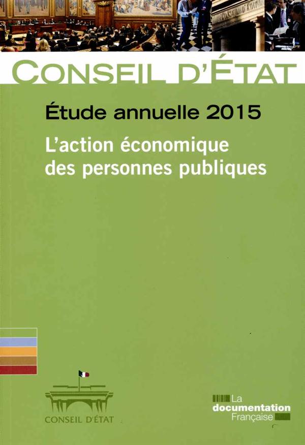 L'ACTION ECONOMIQUE DES PERSONNES PUBLIQUES