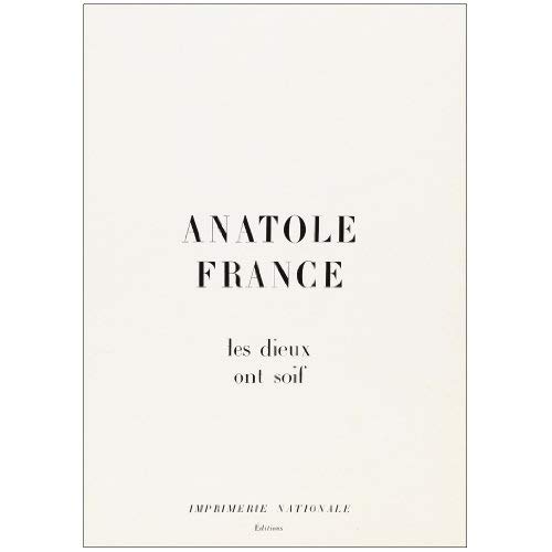 DIEUX ONT SOIF (BROCHE) (LES)