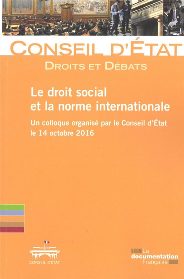 LE DROIT SOCIAL ET LA NORME INTERNATIONALE