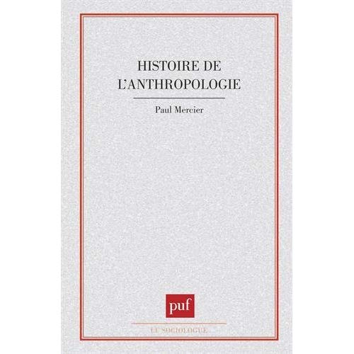 HISTOIRE DE L'ANTHROPOLOGIE