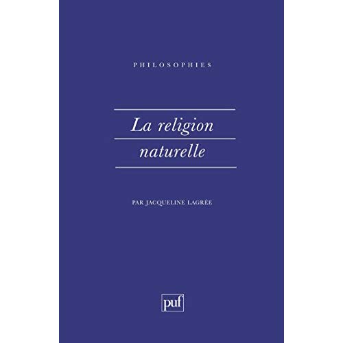 LA RELIGION NATURELLE