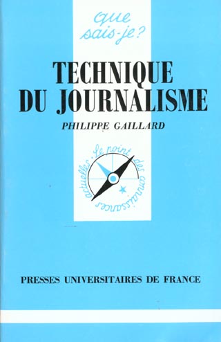 TECHNIQUE DU JOURNALISME