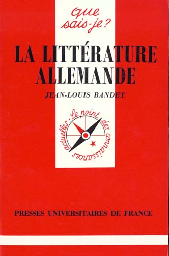 LA LITTERATURE ALLEMANDE