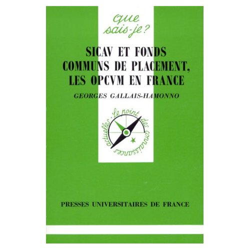 LES SICAV ET FONDS COMMUNS DE PLACEMENT