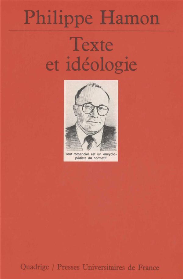 TEXTE ET IDEOLOGIE
