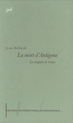 LA MORT D'ANTIGONE